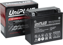 Аккумулятор UNIPLUS AGM EB20H-3 (18 AH) YTX20L