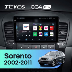 Штатная автомагнитола на Android TEYES CC4 Pro для Kia Sorento BL 2002-2011 8/128gb- фото3