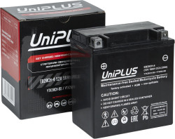 Аккумулятор UNIPLUS AGM EB20CH-4 (18 AH) YTX20CH
