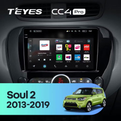 Штатная автомагнитола на Android TEYES CC4 Pro для Kia Soul 2 PS 2013-2019 (Версия A) 8/128gb- фото3