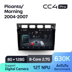 Штатная автомагнитола на Android TEYES CC4 Pro для Kia Picanto SA Morning 2004-2007 8/128gb- фото