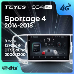 Штатная автомагнитола на Android TEYES CC4 Pro для Kia Sportage 4 QL 2016-2018 (Версия A) 8/128gb- фото2