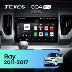 Штатная автомагнитола на Android TEYES CC4 Pro для Kia Ray 2011-2017 8/128gb- фото3