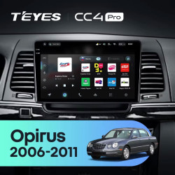 Штатная автомагнитола на Android TEYES CC4 Pro для Kia Opirus GH 2006-2011 8/128gb- фото3