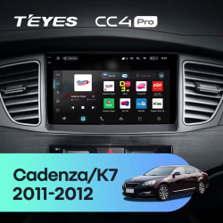 Штатная автомагнитола на Android TEYES CC4 Pro для Kia Cadenza K7 2011-2012 8/128gb- фото3