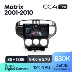 Штатная автомагнитола на Android TEYES CC4 Pro для Hyundai Matrix 2001-2010 8/128gb- фото