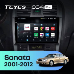 Штатная автомагнитола на Android TEYES CC4 Pro для Hyundai Sonata EF 2001-2012 8/128gb- фото3