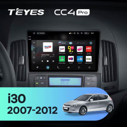 Штатная автомагнитола на Android TEYES CC4 Pro для Hyundai i30 1 FD 2007-2012 (Версия F1) 8/128gb- фото3