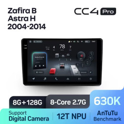 Штатная автомагнитола на Android TEYES CC4 Pro для Opel Astra H 2004-2014 8/128gb- фото