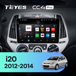 Штатная автомагнитола на Android TEYES CC4 Pro для Hyundai i20 PB 2012-2014 8/128gb- фото3