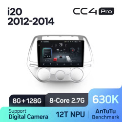 Штатная автомагнитола на Android TEYES CC4 Pro для Hyundai i20 PB 2012-2014 8/128gb- фото