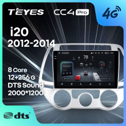 Штатная автомагнитола на Android TEYES CC4 Pro для Hyundai i20 PB 2012-2014 8/128gb- фото2