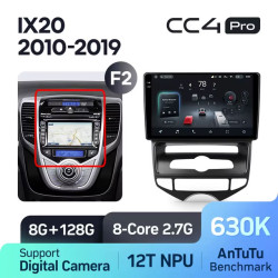 Штатная автомагнитола на Android TEYES CC4 Pro для Hyundai IX20 2010-2019 (Версия F2) 8/128gb- фото
