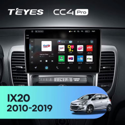 Штатная автомагнитола на Android TEYES CC4 Pro для Hyundai IX20 2010-2019 (Версия F2) 8/128gb- фото3