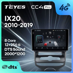 Штатная автомагнитола на Android TEYES CC4 Pro для Hyundai IX20 2010-2019 (Версия F1) 8/128gb- фото2