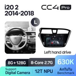 Штатная автомагнитола на Android TEYES CC4 Pro для Hyundai i20 2 GB 2014-2018 (Версия L) 8/128gb- фото