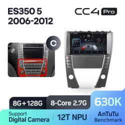 Штатная автомагнитола на Android TEYES CC4 Pro для Lexus ES350 5 V XV40 2006-2012 (Версия C) 8/128gb- фото