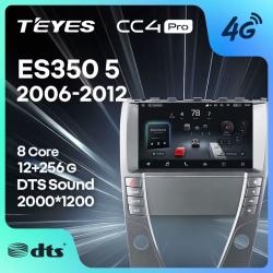 Штатная автомагнитола на Android TEYES CC4 Pro для Lexus ES350 5 V XV40 2006-2012 (Версия A и B) 8/128gb- фото2