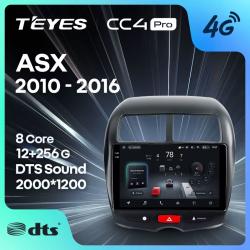 Штатная автомагнитола на Android TEYES CC4 Pro для Mitsubishi RVR Outlander Sport ASX 1 2010-2016 (Версия A) 8/128gb- фото2
