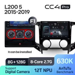 Штатная автомагнитола на Android TEYES CC4 Pro для Mitsubishi L200 5 2015-2019 (Версия F1) 8/128gb- фото
