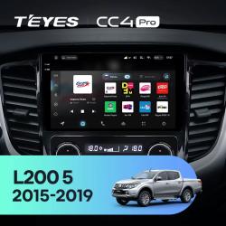 Штатная автомагнитола на Android TEYES CC4 Pro для Mitsubishi L200 5 2015-2019 (Версия F1) 8/128gb- фото3
