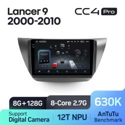 Штатная автомагнитола на Android TEYES CC4 Pro для Mitsubishi Lancer 9 CS 2000-2010 8/128gb- фото