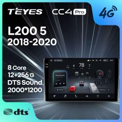 Штатная автомагнитола на Android TEYES CC4 Pro для Mitsubishi L200 5 2018-2020 (Версия L) 8/128gb- фото2