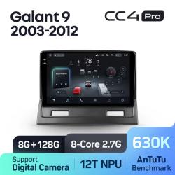 Штатная автомагнитола на Android TEYES CC4 Pro для Mitsubishi Galant 9 2003-2012 8/128gb- фото
