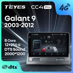 Штатная автомагнитола на Android TEYES CC4 Pro для Mitsubishi Galant 9 2003-2012 8/128gb- фото2