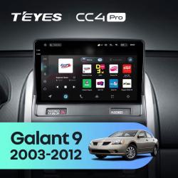 Штатная автомагнитола на Android TEYES CC4 Pro для Mitsubishi Galant 9 2003-2012 8/128gb- фото3