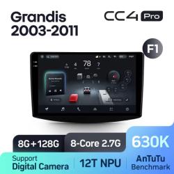 Штатная автомагнитола на Android TEYES CC4 Pro для Mitsubishi Grandis 1 2003-2011 (Версия F1) 8/128gb- фото