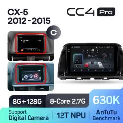 Штатная автомагнитола на Android TEYES CC4 Pro для Mazda CX-5 2012-2015 (Версия C) 8/128gb- фото