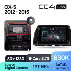 Штатная автомагнитола на Android TEYES CC4 Pro для Mazda CX-5 2012-2015 (Версия B) 8/128gb- фото
