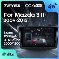 Штатная автомагнитола на Android TEYES CC4 Pro для Mazda 3 BL 2009-2013 8/128gb- фото2