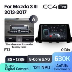 Штатная автомагнитола на Android TEYES CC4 Pro для Mazda 3 Axela BM 2013-2017 (Версия A) 8/128gb- фото