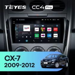 Штатная автомагнитола на Android TEYES CC4 Pro для Mazda CX-7 ER 2009-2012 8/128gb- фото3