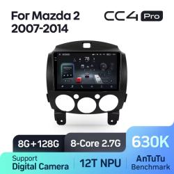 Штатная автомагнитола на Android TEYES CC4 Pro для Mazda 2 DE 2007-2014 8/128gb- фото