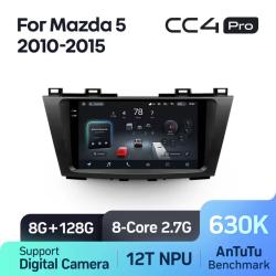 Штатная автомагнитола на Android TEYES CC4 Pro для Mazda 5 3 CW 2010-2015 8/128gb- фото