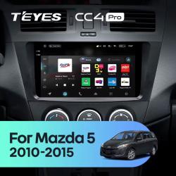 Штатная автомагнитола на Android TEYES CC4 Pro для Mazda 5 3 CW 2010-2015 8/128gb- фото3