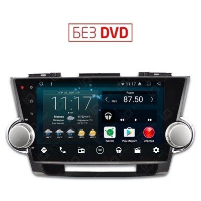 Штатная автомагнитола на Android IQ NAVI T44-2915C для Toyota