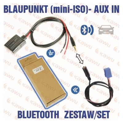 Bluetooth адаптер KAWU 25001. BLAUPUNKT (MINI-ISO) - AUX IN- фото