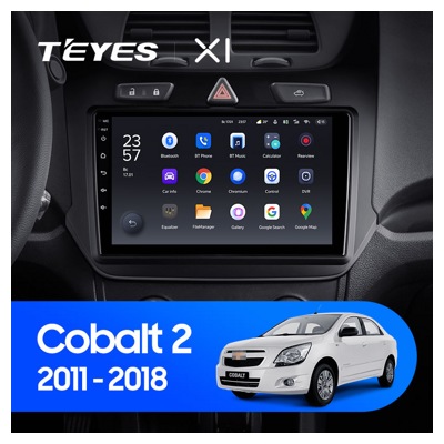 Штатная автомагнитола на Android TEYES X1 для Chevrolet Cobalt 2 2011-2018 2/32gb- фото3