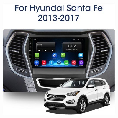 Штатная автомагнитола на Android NONAME для Hyundai SANTA FE 2013-2017