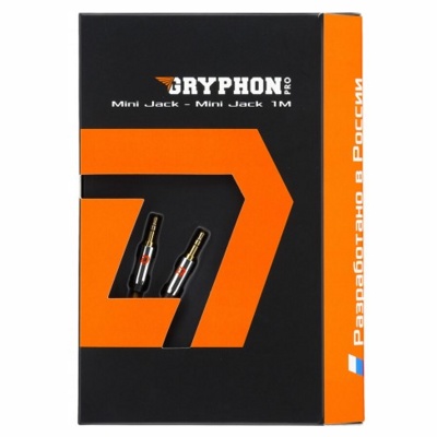 AUX кабель DL AUDIO GRYPHON PRO MINI JACK - MINI JACK 1M- фото3