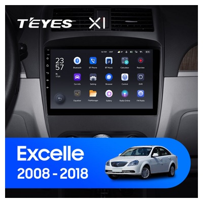 Штатная автомагнитола на Android TEYES X1 для Buick Excelle 2008-2018 2/32gb- фото3