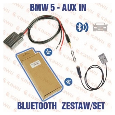 Bluetooth адаптер KAWU 25008. BMW 5 - AUX IN- фото