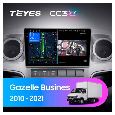 Штатная автомагнитола на Android TEYES CC3 2K для GAZ Gazelle Busines 2010-2021 3/32gb- фото3