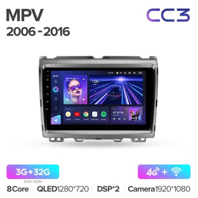 Штатная автомагнитола на Android TEYES CC3 для Mazda MPV LY 2006-2016 3/32gb