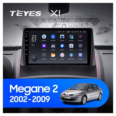 Штатная автомагнитола на Android TEYES X1 для Renault Megane 2 2002-2009 2/32gb- фото3