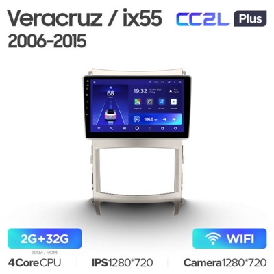 Штатная автомагнитола на Android TEYES CC2L Plus для Hyundai Veracruz ix55 2006-2015 2/32gb